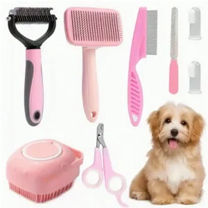 8pcs Pet Grooming Kit,
