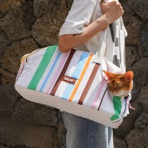 Breathable Pet Carrier Bag Soft Outdoor Walking Travel for Small Dogs and Cats